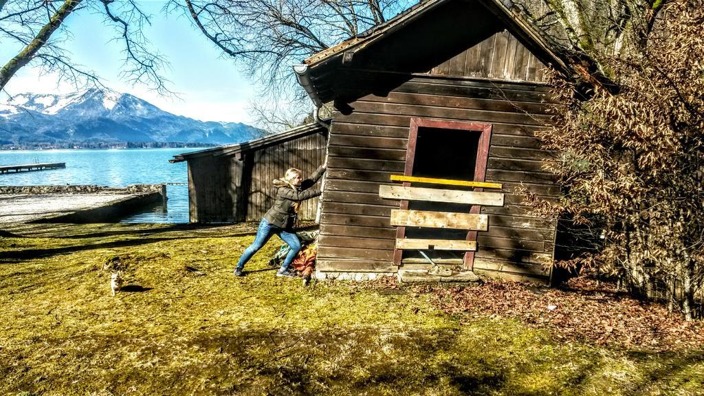 Appartementhaus Grill Strobl Buitenkant foto