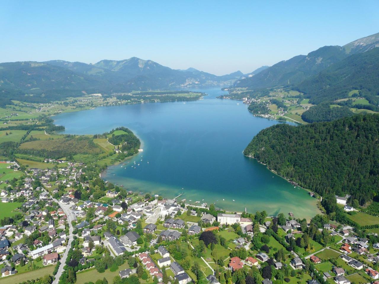 Appartementhaus Grill Strobl Buitenkant foto